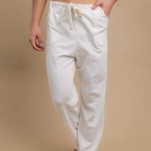 Cottonique Size S/M Men's Drawstring Lounge/Sleeping Pants